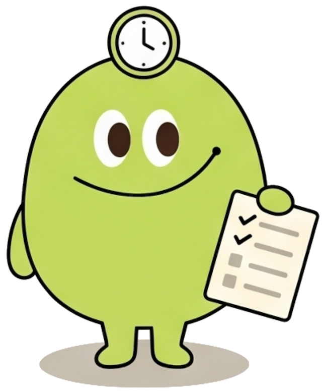 Google Calendar sync — Duuly mascot